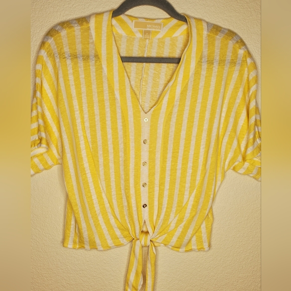 Michael Kors Tie-up Top - Picture 11 of 11